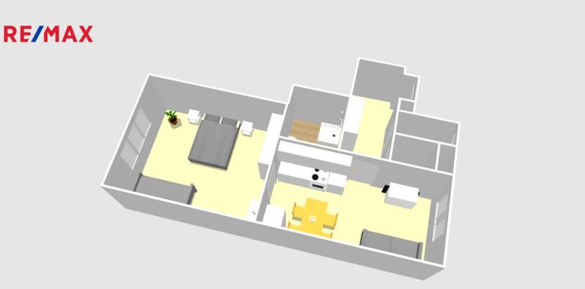 Prodej bytu 2+kk, Praha - Žižkov, Radhošťská, 50 m2