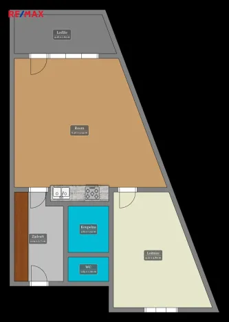 Pronájem bytu 2+kk, Praha - Michle, U michelského mlýna, 70 m2