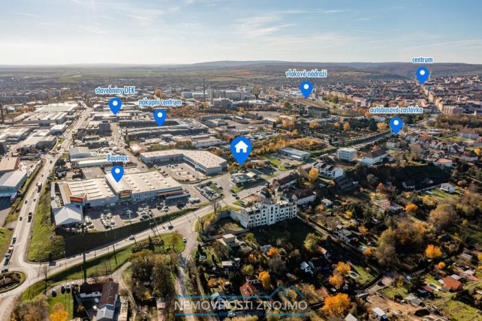 Prodej komerčního pozemku, Znojmo, Suchohrdelská, 512 m2