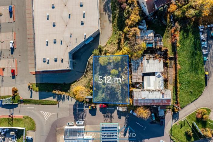 Prodej komerčního pozemku, Znojmo, Suchohrdelská, 512 m2