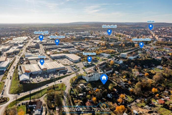 Prodej komerčního pozemku, Znojmo, Suchohrdelská, 2312 m2