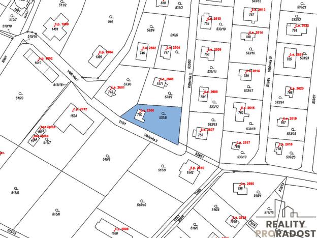 Prodej pozemku pro bydlení, Kamenice - Těptín, 602 m2