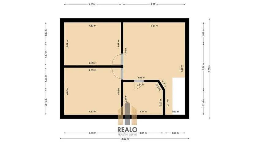 Prodej rodinného domu, Telč, Na Parkaně, 170 m2