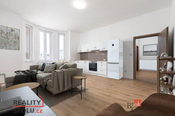 Pronájem bytu 2+kk, Ostrava - Vítkovice, Erbenova, 52 m2