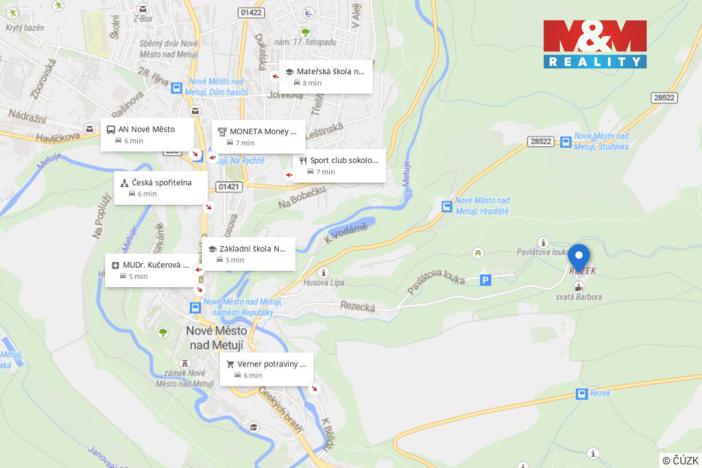 Prodej ubytování, Nové Město nad Metují, Rezek, 1700 m2