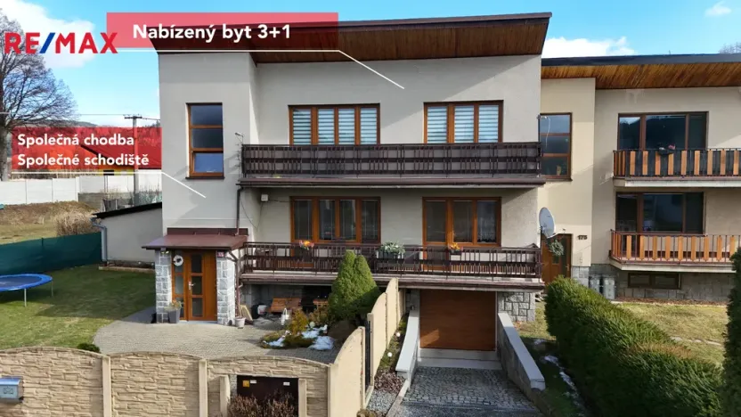 Prodej bytu 3+1, Štíty, Sportovní, 81 m2