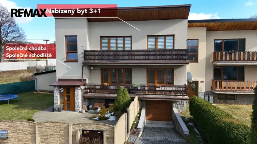 Prodej bytu 3+1, Štíty, Sportovní, 81 m2