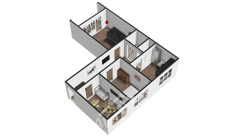 Prodej bytu 3+1, Liberec, Haškova, 75 m2
