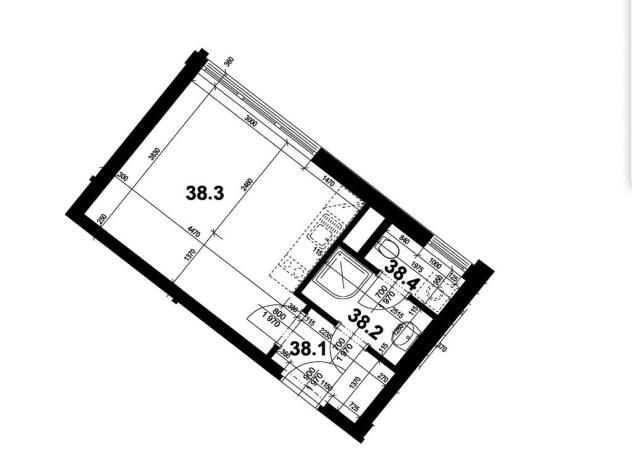 Pronájem bytu 1+kk, Praha - Zličín, Sazovická, 28 m2