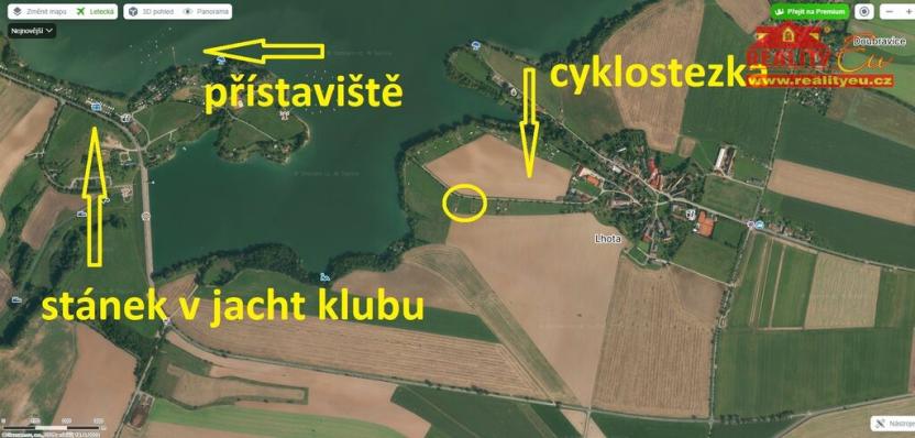 Prodej louky, Nahořany, 1000 m2