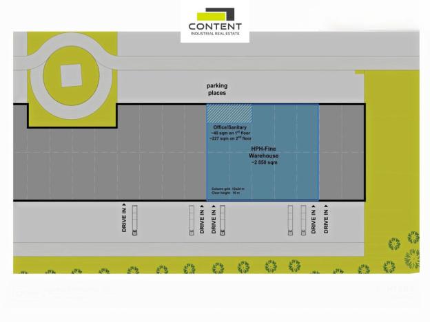 Pronájem skladu, Ostrava - Hrušov, Žižkova, 1000 m2