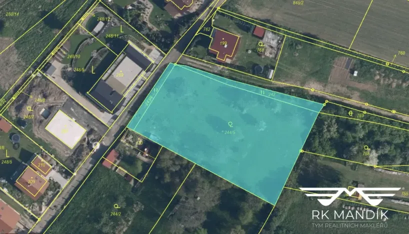 Prodej pozemku pro bydlení, Ctiněves, 2987 m2