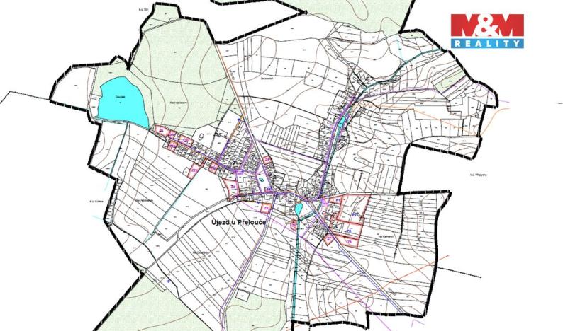 Prodej pozemku pro bydlení, Újezd u Přelouče, 2500 m2