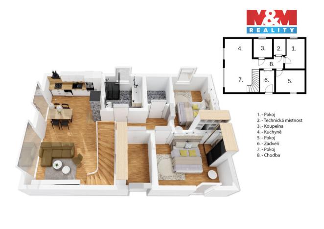 Prodej domu na klíč, Třinec - Dolní Líštná, 74 m2
