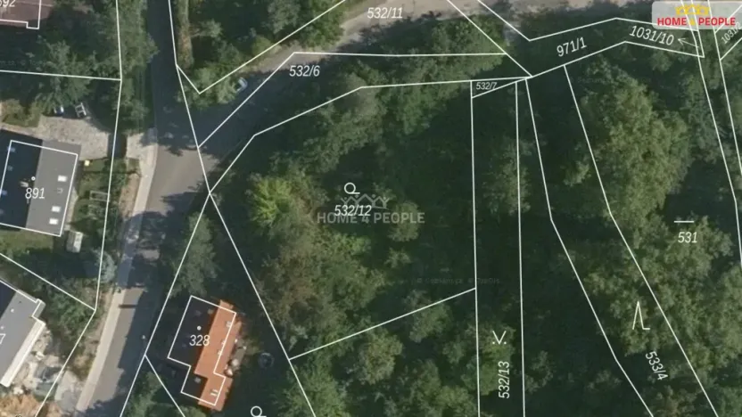 Prodej zahrady, Velké Popovice - Brtnice, 1247 m2