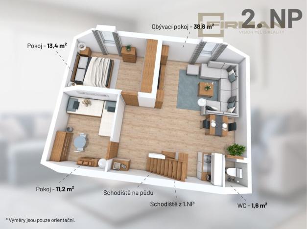 Prodej rodinného domu, Hora Svatého Šebestiána, 210 m2