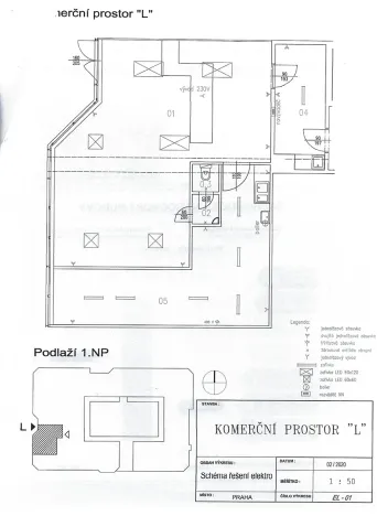 Pronájem obchodního prostoru, Praha - Stodůlky, Hábova, 108 m2