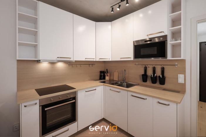 Pronájem bytu 1+kk, Brno, Bratislavská, 26 m2