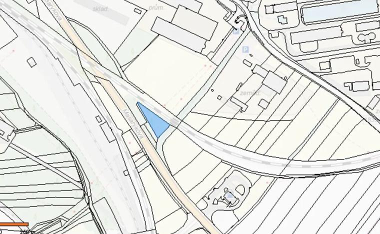 Dražba zahrady, Domažlice, 1076 m2