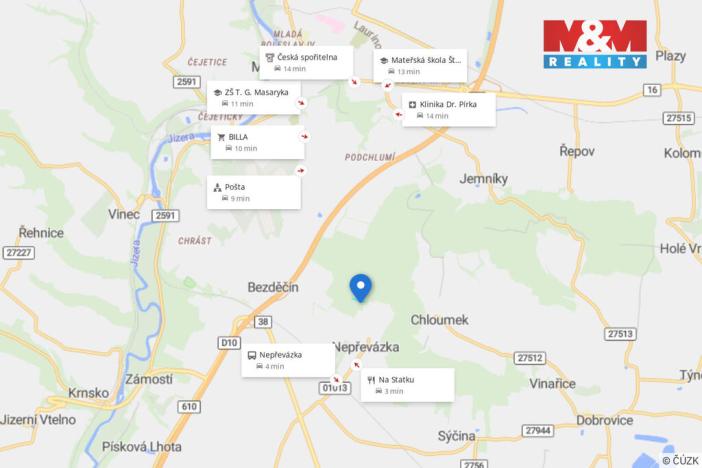 Prodej pozemku, Nepřevázka, 4672 m2