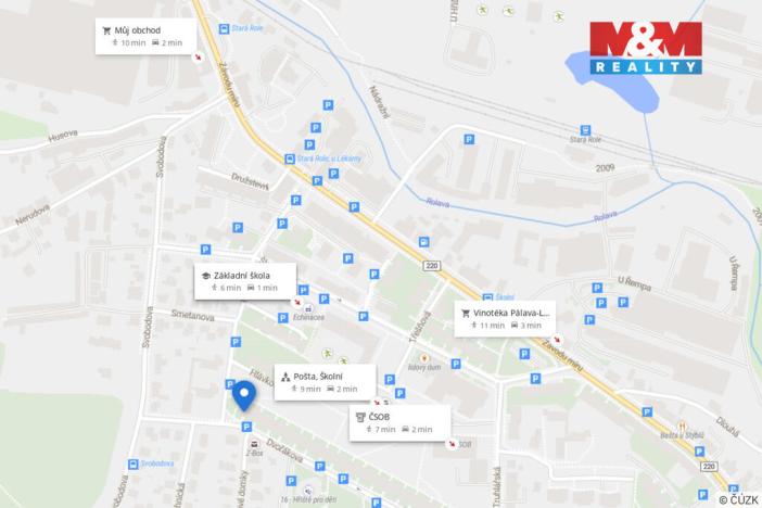 Prodej bytu 3+1, Karlovy Vary - Stará Role, Dvořákova, 83 m2
