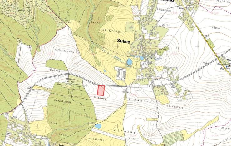 Prodej podílu pole, Sulice, 4626 m2