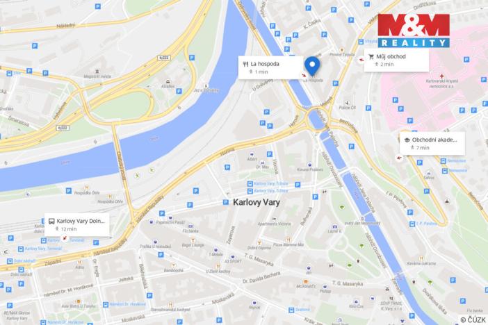 Prodej bytu 4+1, Karlovy Vary, nábřeží Jana Palacha, 128 m2