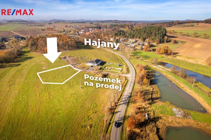 Prodej pozemku pro bydlení, Hajany, 1824 m2
