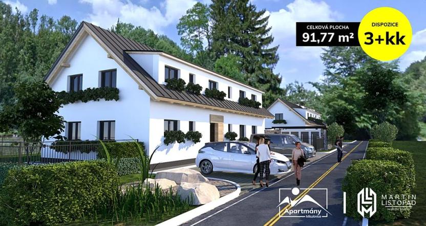 Prodej apartmánu, Mikulovice, 77 m2