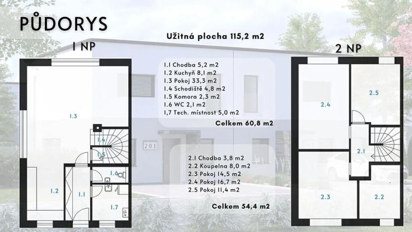 Prodej rodinného domu, Beroun, Ječná, 115 m2