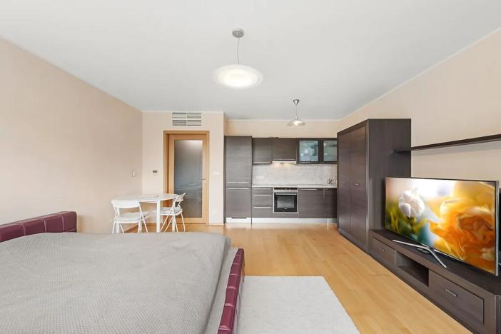 Pronájem bytu 1+kk, Praha - Žižkov, Ke kapslovně, 51 m2