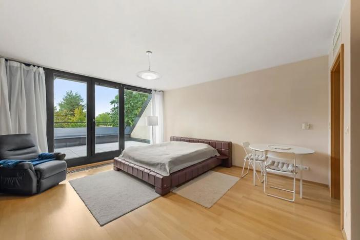 Pronájem bytu 1+kk, Praha - Žižkov, Ke kapslovně, 51 m2