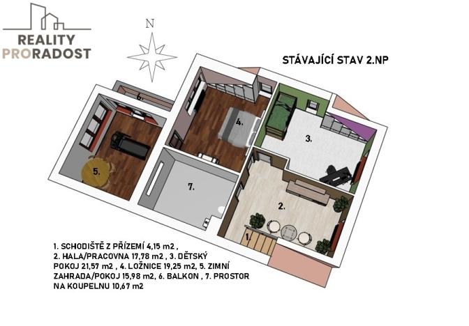 Prodej rodinného domu, Čebín, 208 m2