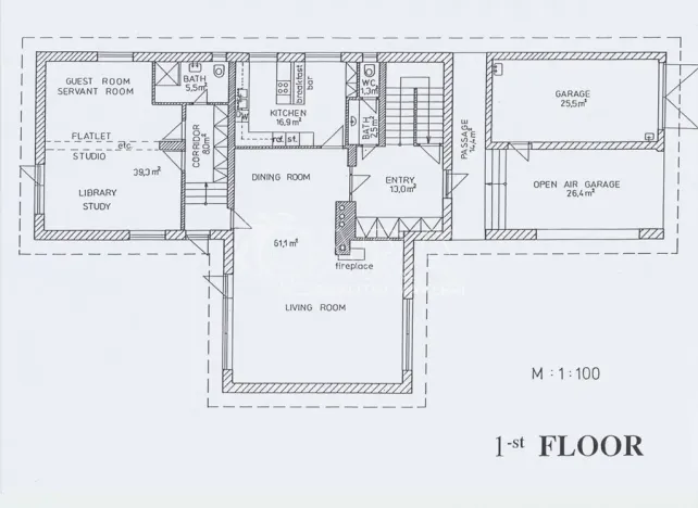 Pronájem rodinného domu, Praha - Kunratice, Ke hrádku, 417 m2