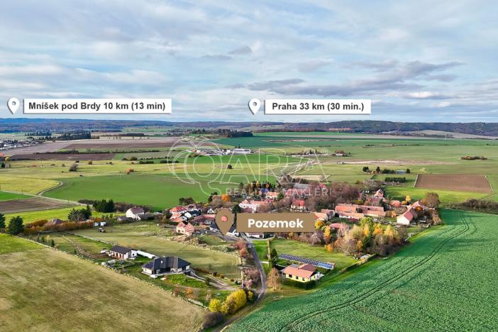 Prodej pozemku pro bydlení, Malá Hraštice, 859 m2