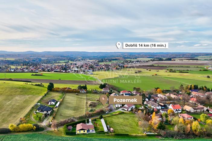 Prodej pozemku pro bydlení, Malá Hraštice, 859 m2