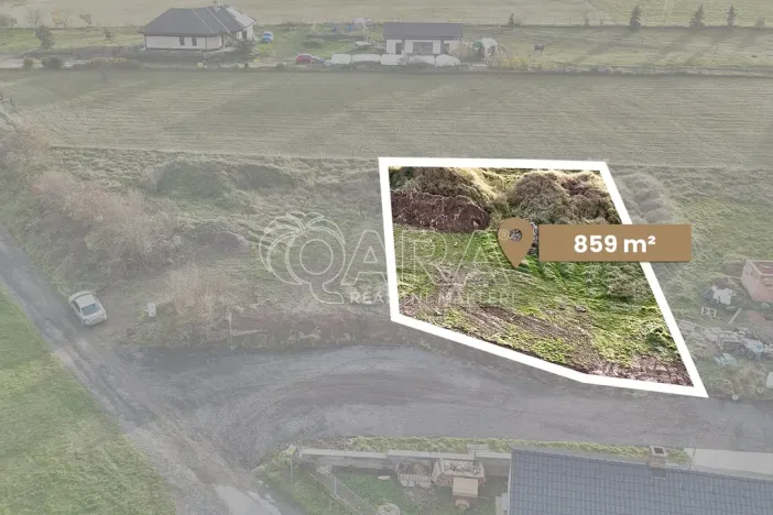 Prodej pozemku pro bydlení, Malá Hraštice, 859 m2