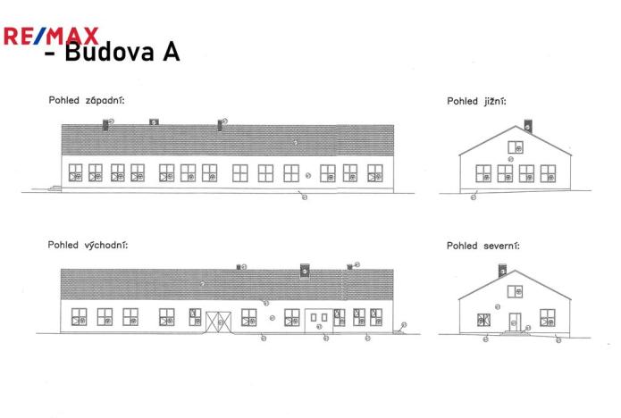 Pronájem skladu, Doubravice, 1280 m2
