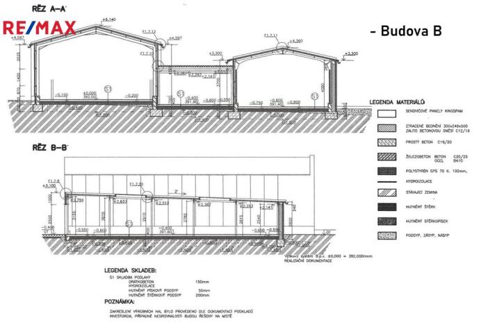 Pronájem skladu, Doubravice, 1380 m2