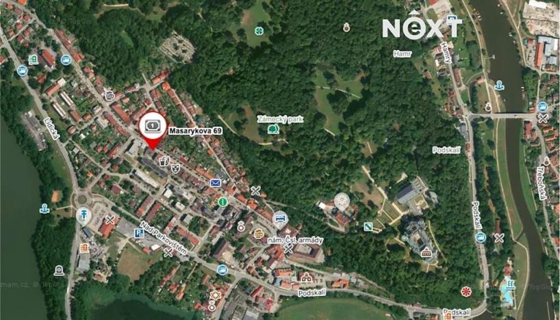 Pronájem bytu 3+kk, Hluboká nad Vltavou, Masarykova, 84 m2