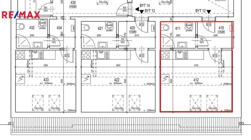 Pronájem bytu 1+kk, Praha - Břevnov, Radimova, 28 m2
