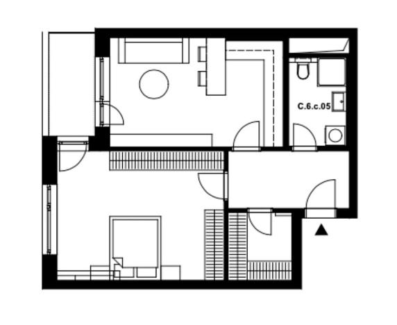 Pronájem bytu 2+kk, Brno, Ghegova, 60 m2