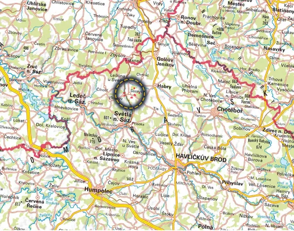 Prodej louky, Sázavka, 20763 m2