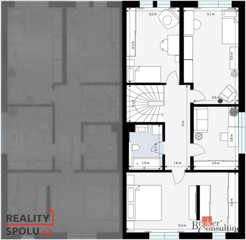 Prodej bytu 5+kk, Milovice - Mladá, Tyršova, 160 m2