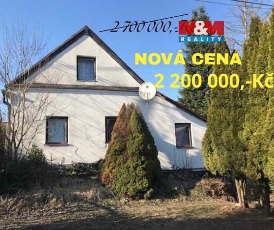 Prodej chalupy, Oskava - Třemešek, 180 m2