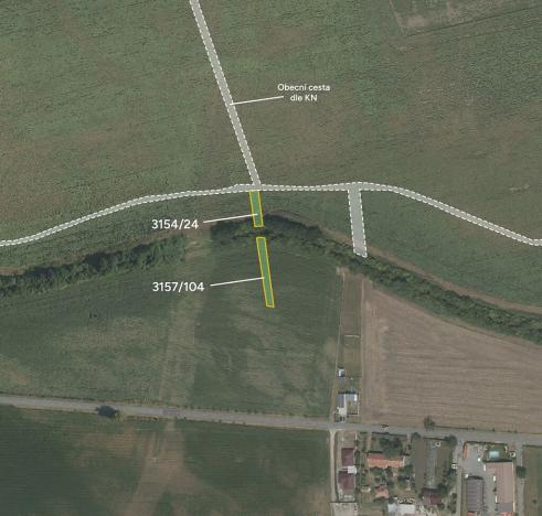 Prodej pole, Prušánky, 4206 m2