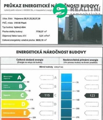 Prodej bytu 3+1, Plzeň, Vojanova, 72 m2