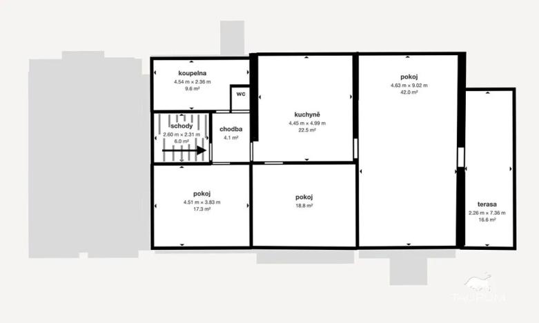 Prodej kanceláře, Rokycany, Sokolská, 413 m2
