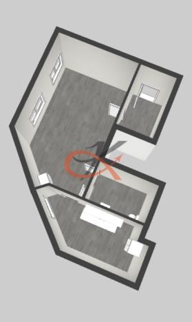 Pronájem bytu 1+1, Valašské Meziříčí, Štěpánov, 48 m2