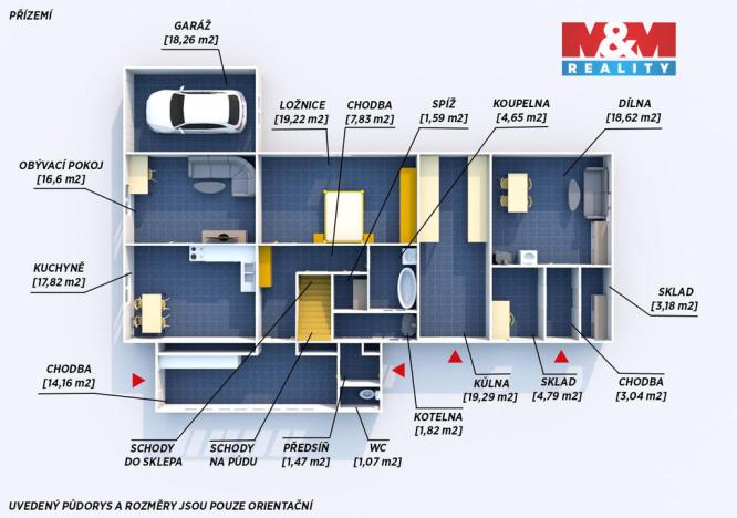 Prodej rodinného domu, Podluhy, 135 m2
